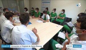 Coronavirus : au sein de l’hôpital de Saint-Étienne
