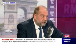 Éric Dupond-Moretti est favorable à un encadrement militaire pour "certains mineurs ou jeunes majeurs délinquants"