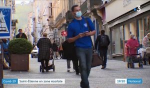 Coronavirus : Saint-Etienne passe en zone écarlate