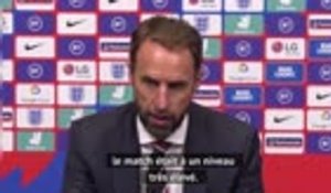 Ligue des Nations - Southgate : "Un match de très haut niveau contre la Belgique"