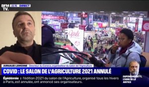 Salon de l'Agriculture 2021 annulé : "Prendre la décision aujourd'hui, c'est respecter nos exposants et les visiteurs", Arnaud Lemoine - 13/10