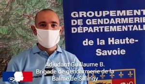 Le groupement de gendarmerie de Haute-Savoie agit pour votre sécurité
