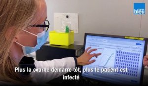 Analyse de tests PCR Covid au laboratoire départemental d'analyse de la Dordogne
