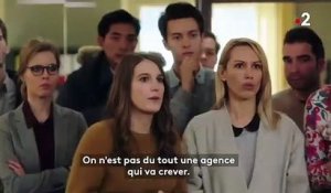 Les premières images de la quatrième saison de la série "Dix pour cent" diffusée sur France 2
