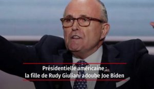 Présidentielle américaine : la fille de Rudy Giuliani adoube Joe Biden