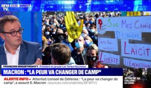 Macron: "La peur va changer de camp" - 18/10