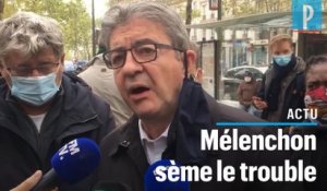 Hommage à Samuel Paty : la présence de Melenchon raillé par le camp de Manuel Valls