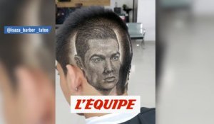 Quand une coiffure laisse apparaître le visage de Ronaldo - Foot - WTF