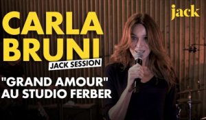 Carla Bruni, de retour en Jack session pour "Grand amour"