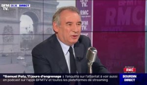 François Bayrou sur l'hommage national à Samuel Paty: "Moi, j'ai pleuré"