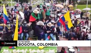 Colombie : mobilisation inédite contre le gouvernement incapable d'éradiquer la violence