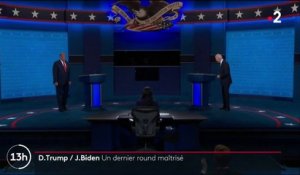 Élection présidentielle américaine : un dernier débat plus poli entre Trump et Biden