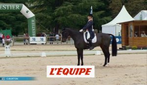 Laura Collett, leader à Pau après le dressage - Equitation - Concours complet