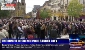 Une minute de silence et la Marseillaise à Moulins, la ville natale de Samuel Paty