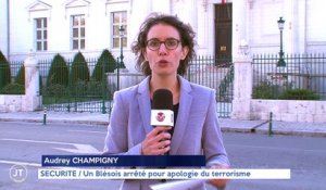 Le journal - 26/10/2020 - SÉCURITÉ / Un Blésois arrêté pour apologie du terrorisme