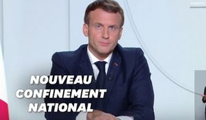 Macron annonce un reconfinement de toute la France dès vendredi