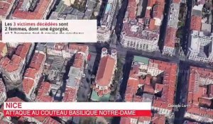 Attentat à la basilique Notre-Dame de Nice : trois morts dans une attaque au couteau
