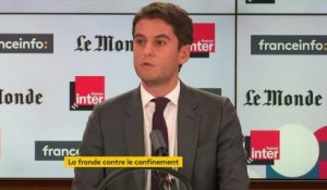 Gabriel Attal : "Avant même qu'on réponde à ses questions, Marine Le Pen s'est précipitée devant les caméras pour faire les journaux de 20h"