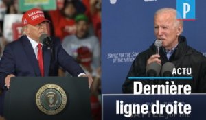 Derniers meetings pour Donald Trump et Joe Biden avant l’élection