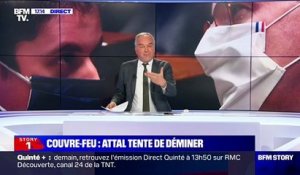 Story 2 : Couvre-feu, Attal tente de déminer - 03/11