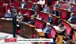 Le monde de Macron : Olivier Véran perd ses nerfs à l'Assemblée ! - 04/11