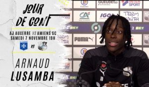 Jour de Conf' AJA-ASC: Arnaud Lusamba