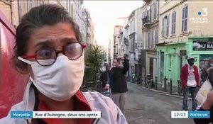 Marseille : il y a deux ans, deux immeubles de la rue d'Aubagne s'effondraient