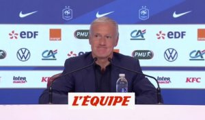 Deschamps : « Des joueurs me donnent plus de garanties que Aouar » - Foot - Bleus