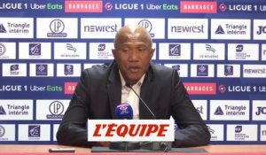 Kombouare : « Ça donne de la confiance » - Foot - Barrages L1/L2 aller - Nantes