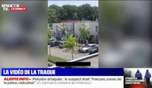 Les images de la traque du suspect à La Chapelle-sur-Erdre