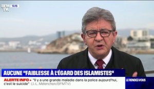 Jean-Luc Mélenchon (@JLMelenchon): "L'islamisme politique, c'est comme la mort, c'est une expérience qu'on ne fait qu'une fois"