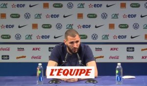 Benzema : «Je n'ai jamais baissé les bras» - Foot - Bleus