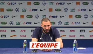 Benzema sur le système de jeu : «Je sais m'adapter» - Foot - Bleus