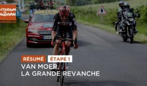 #Dauphiné 2021 - Étape 1 - Issoire / Issoire - Van Moer, la grande revanche!