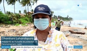 Sri Lanka : des plages recouvertes de plastique après l'incendie d'un porte-conteneurs