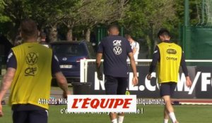 Griezmann, Benzema et Mbappé associés par Didier Deschamps - Foot - Bleus