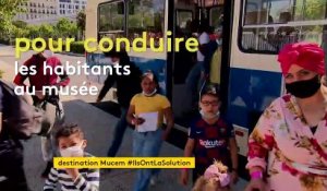 À Marseille, un bus emmène gratuitement les habitants des quartiers populaires au Mucem