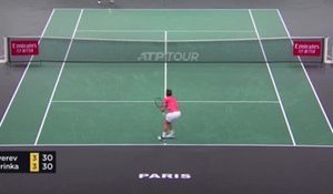 Rolex Paris Masters - Zverev rejoint Nadal en demi