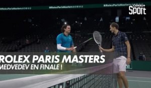 Medvedev en finale du Rolex Paris Master !