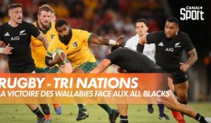 Les images de la victoire des Wallabies face aux All Blacks