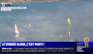 Vendée Globe: un départ avec plus d'une heure de retard à cause du brouillard