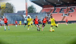 FC Lorient - FC Nantes : les buts, vus de la pelouse