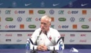 Bleus - Deschamps : "Pas la même équipe contre la Finlande et le Portugal"