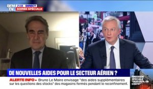 Bruno Le Maire: "S'il y a besoin d'un soutien supplémentaire à Air France, nous l'apporterons"