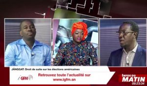 Infos du matin - 10 Novembre 2020 - Janggat sur les éléctions (USA) avec Abdoulaye Cissé