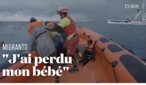 Le cri déchirant d'une mère qui a perdu son bébé dans un naufrage en Méditerranée
