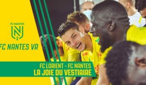 VIDÉO 360° : La joie du vestiaire à Lorient (0-2)