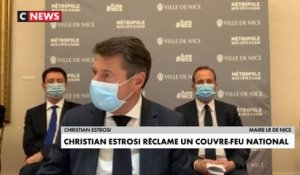 Coronavirus : le maire de Nice Christian Estrosi demande l'instauration d'un couvre-feu