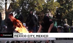 Nouvelle manifestation contre les féminicides au Mexique