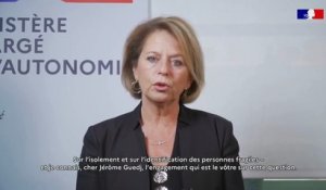 Semaine nationale de la dénutrition - Message de Brigitte Bourguignon, ministre déléguée chargée de l'Autonomie